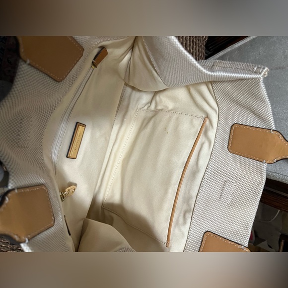 Tory Burch Ella Mini Tote Canvas - Picture 6 of 7